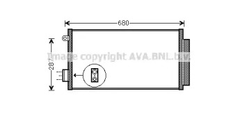 AVA QUALITY COOLING fta5411d -  Конденсатор, кондиционер